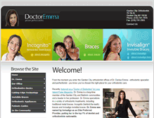 Tablet Screenshot of doctoremma.com